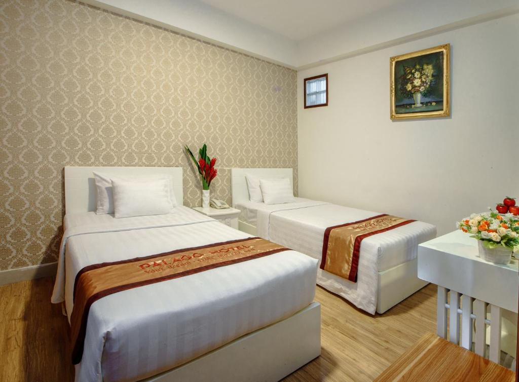 Postel nebo postele na pokoji v ubytování Palago mc Hotel Park View