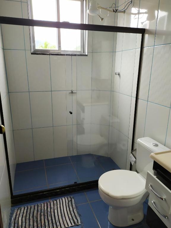 Koupelna v ubytování Hotel Lumiar