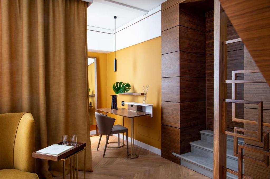 Posezení v ubytování Hotel degli Orafi