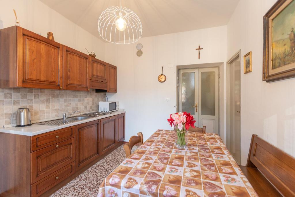 A bed or beds in a room at Vecchia Perledo 1907