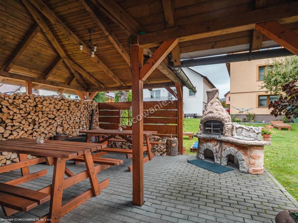 Zahrada ubytování Penzion u Laca