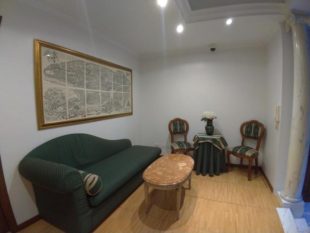 Posezení v ubytování Hotel dei Quiriti