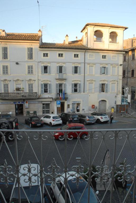 Budynek, w którym mieści się apartament