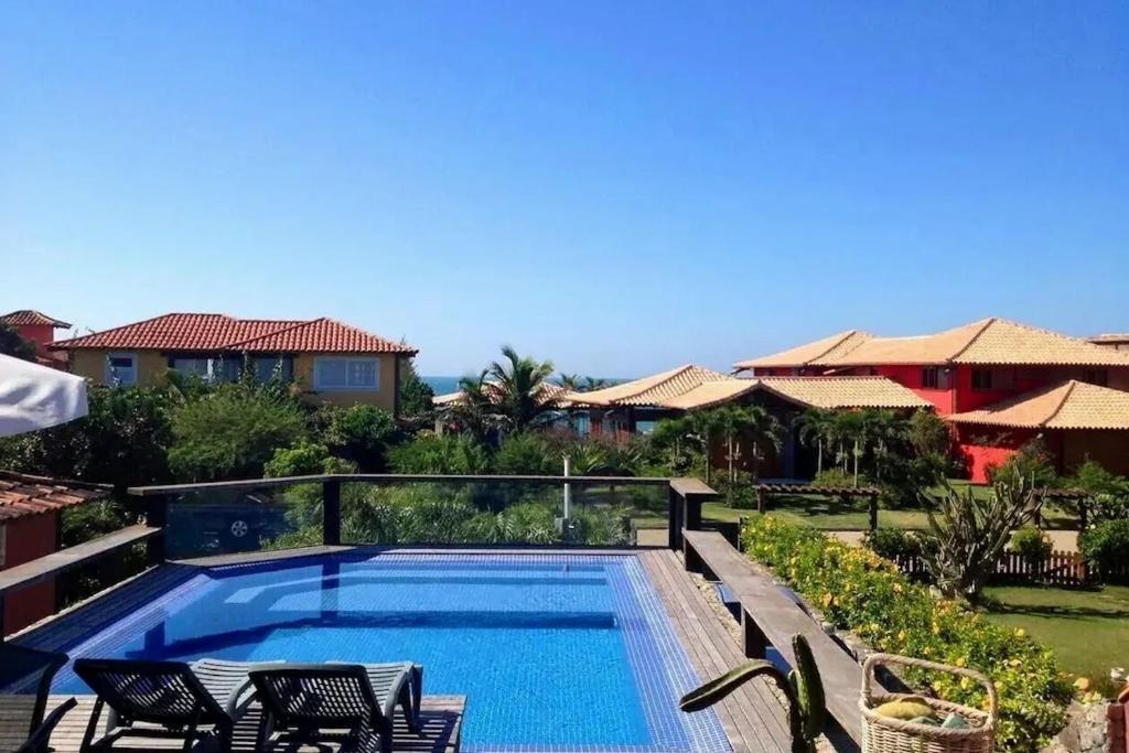  LUXUOSA CASA CONDOMÍNIO BEIRA MAR - 5 Qts - MANGUINHOS