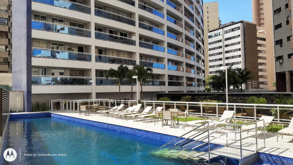  Apartamento My Way Fortaleza uma quadra Beira Mar 2 Qtos e 1 Vaga