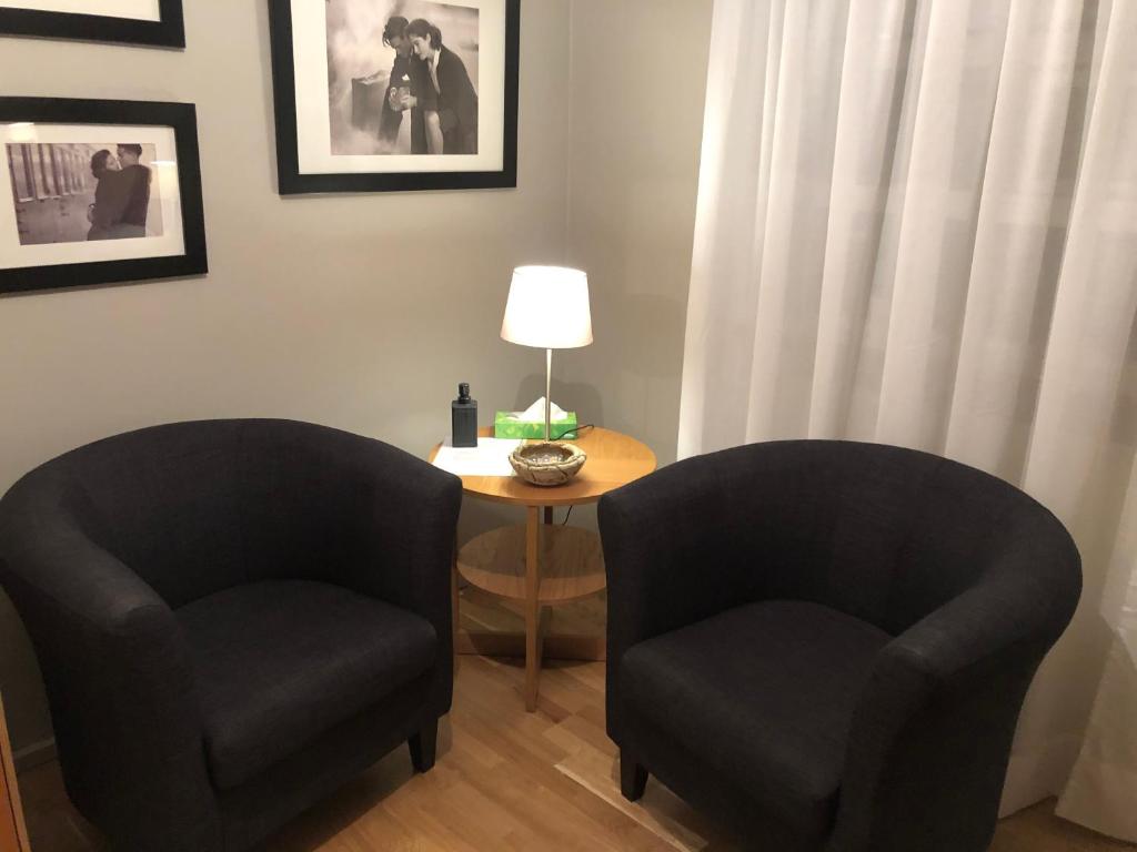 Area soggiorno di A. Bernhard Guest House