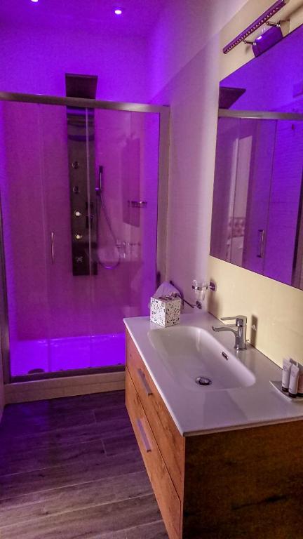 Koupelna v ubytování Le Origini Rooms&Suite
