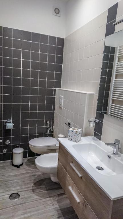 Koupelna v ubytování Le Origini Rooms&Suite