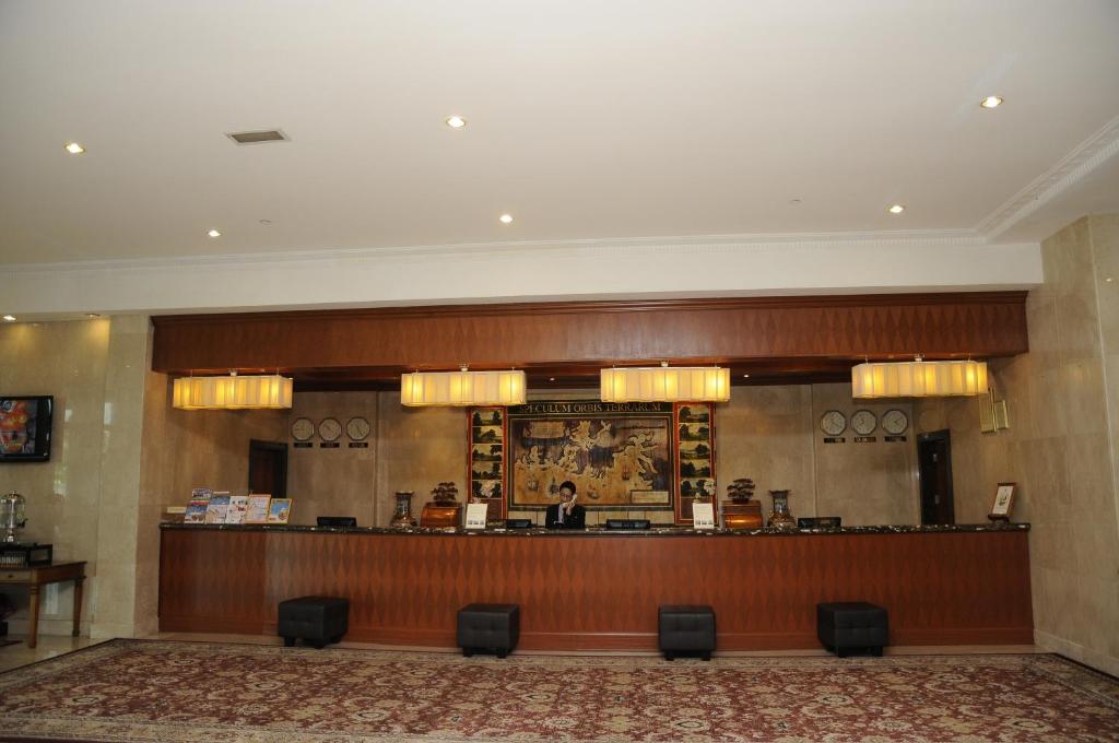 Vstupní hala nebo recepce v ubytování The Katerina Hotel