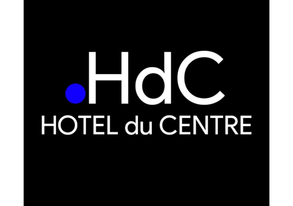a sign that reads hico hotel do centre at BAR HOTEL DU CENTRE (BDC) in Montrevel-en-Bresse