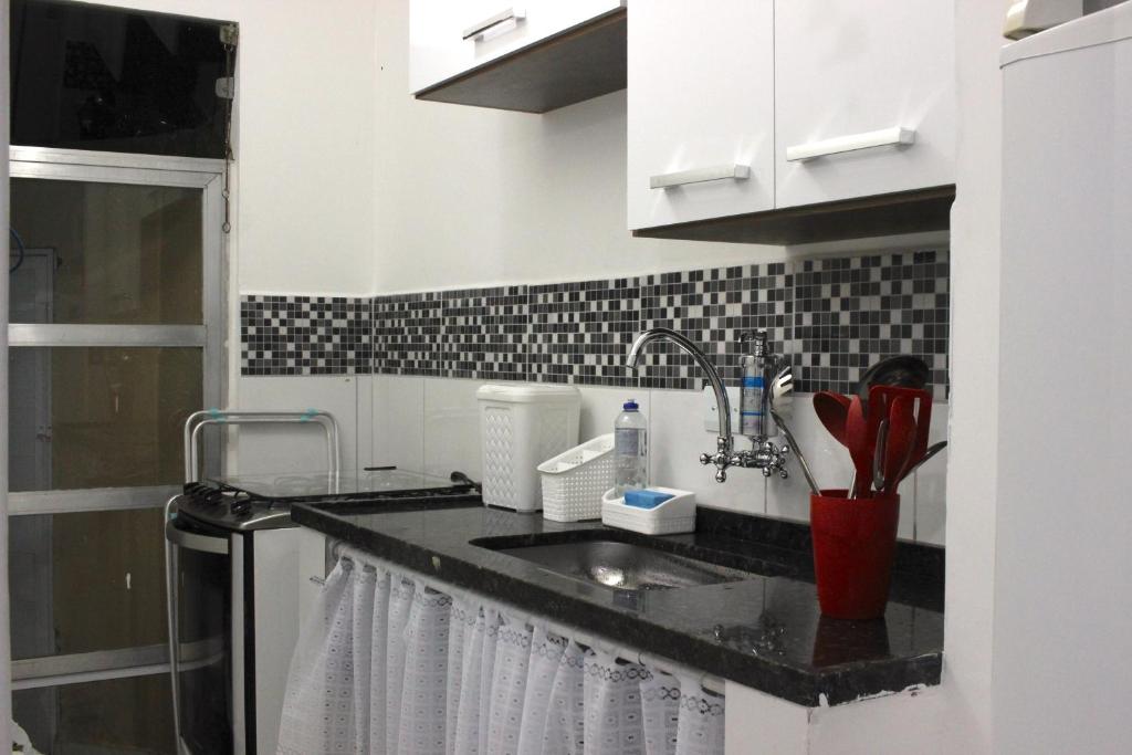  Apartamento familiar a 200m da areia da praia