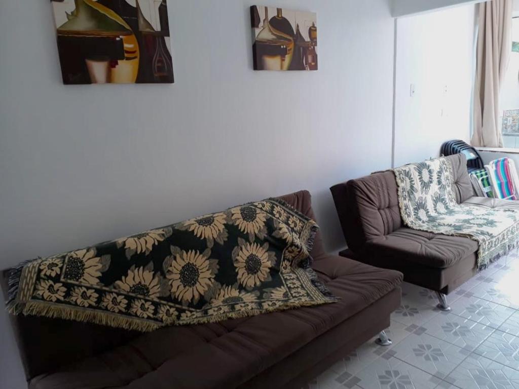  Apartamento familiar a 200m da areia da praia