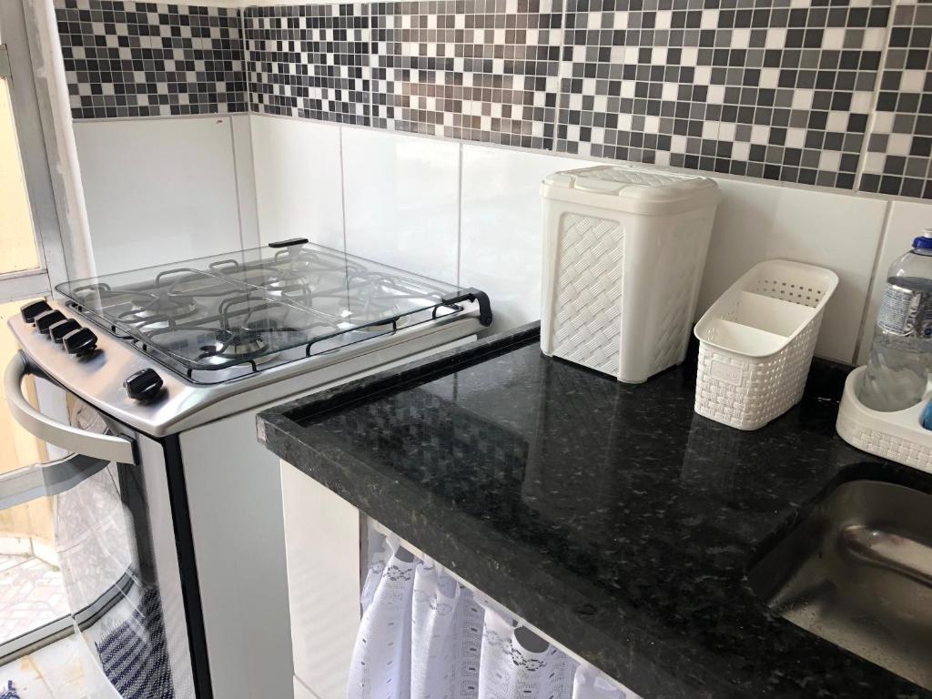  Apartamento familiar a 200m da areia da praia