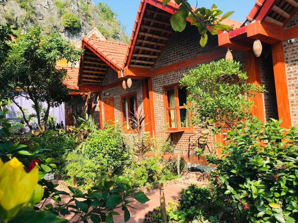 Zahrada ubytování Tam Coc Friendly Homestay