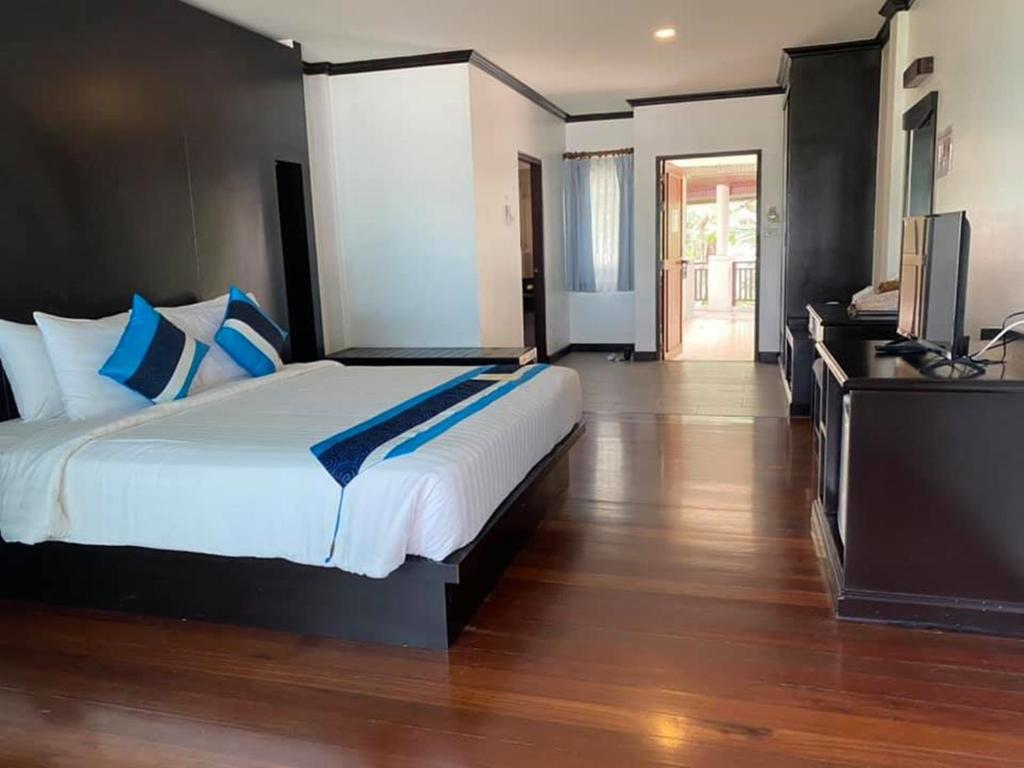 Postel nebo postele na pokoji v ubytování Klong Prao Resort