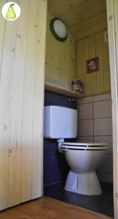 Kúpeľňa v ubytovaní Modra Farma