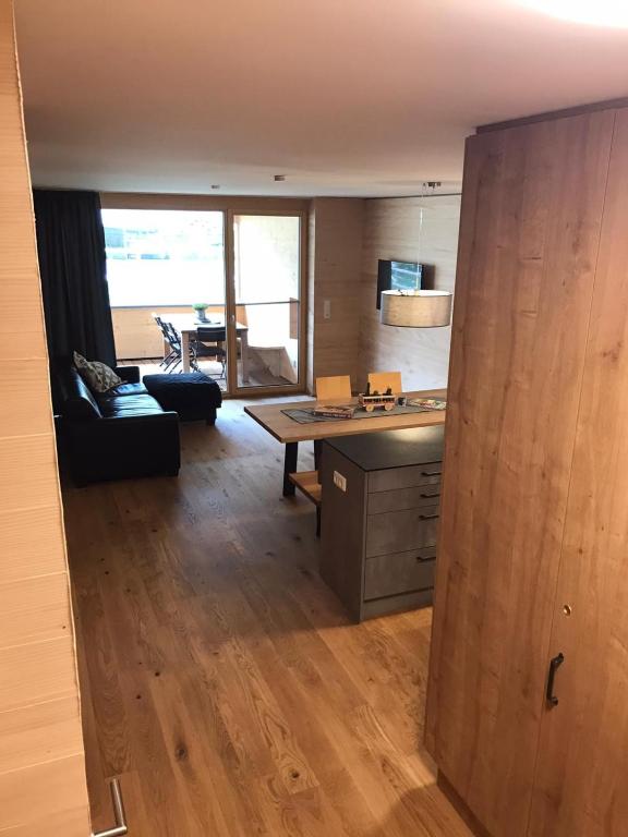 Posezení v ubytování Ferienwohnung Schnetzer Au