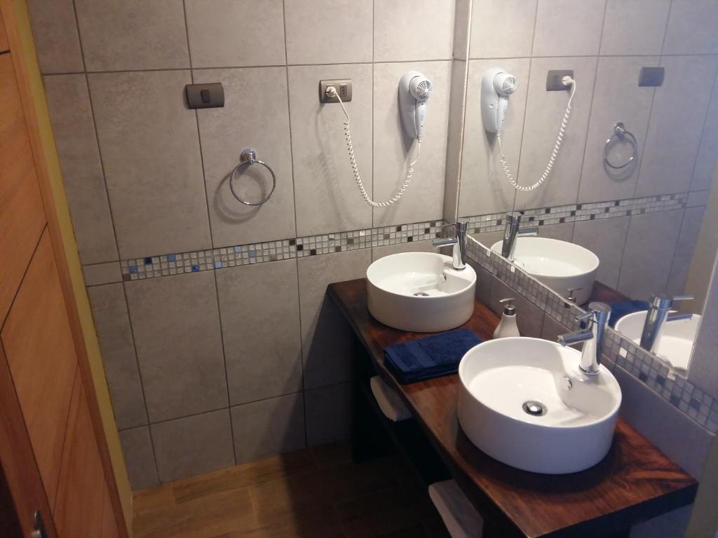 Koupelna v ubytování Lodging Quirinal