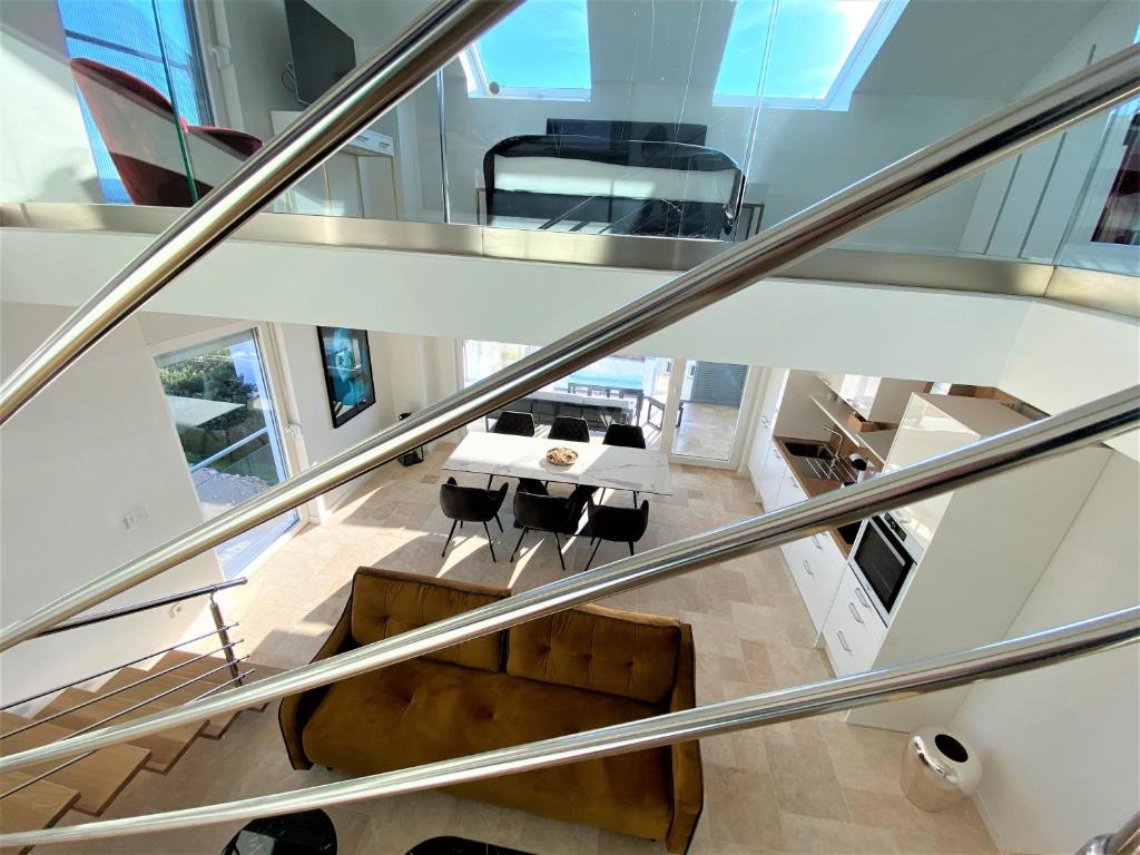 Гостиная зона в Villa M - Your business & holiday apartment in Sibenik