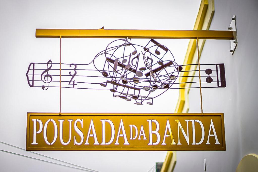 Certifikát, hodnocení, plakát nebo jiný dokument vystavený v ubytování Pousada da Banda