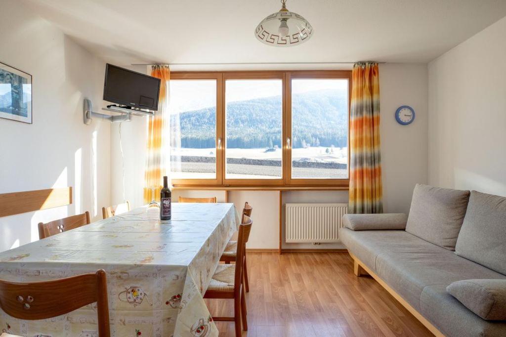 Televízia a/alebo spoločenská miestnosť v ubytovaní Appartements Durnbrunn