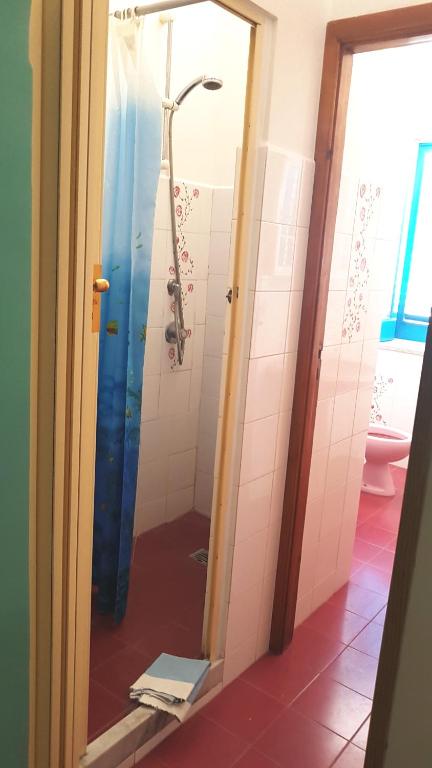 Koupelna v ubytování Casa Vittorio B&b