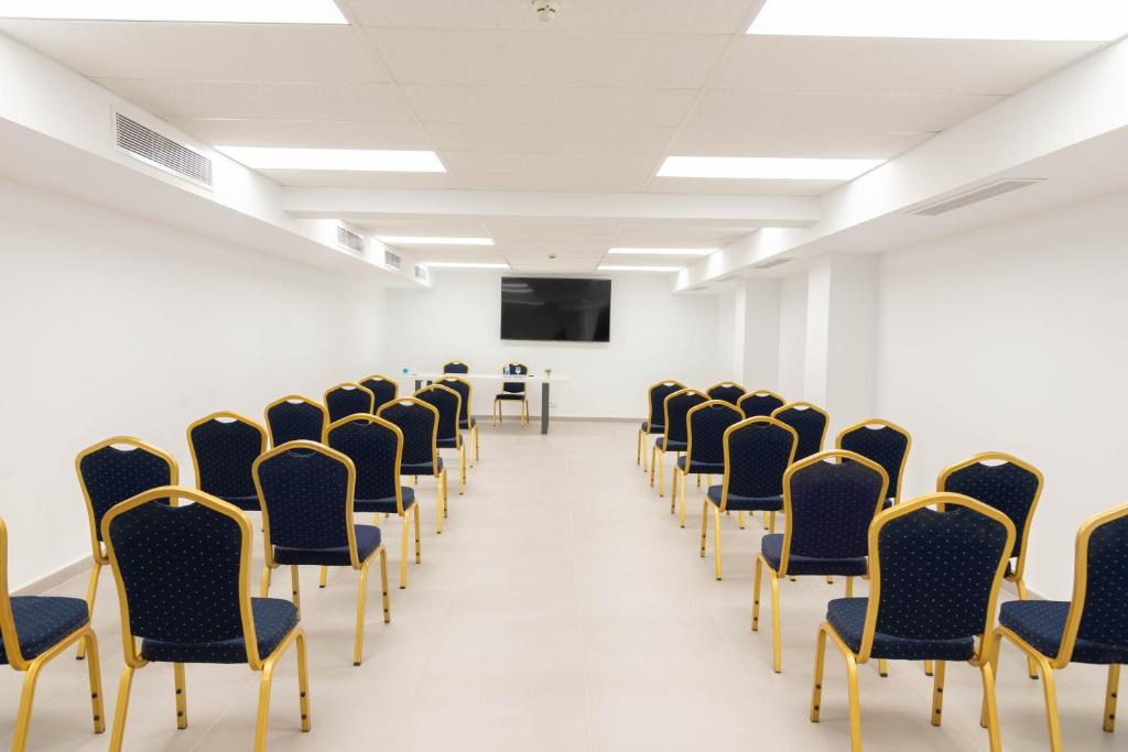 TV a/nebo společenská místnost v ubytování Hotel Beleret