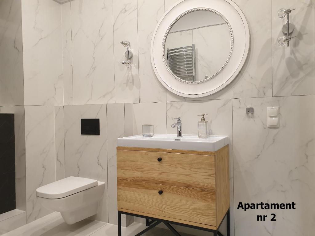 Kúpeľňa v ubytovaní Apartamenty Centrum - Mickiewicza
