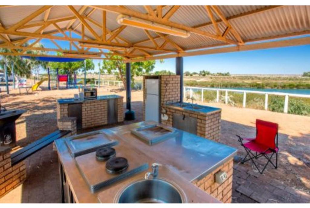 Balkón nebo terasa v ubytování Discovery Parks - Port Hedland