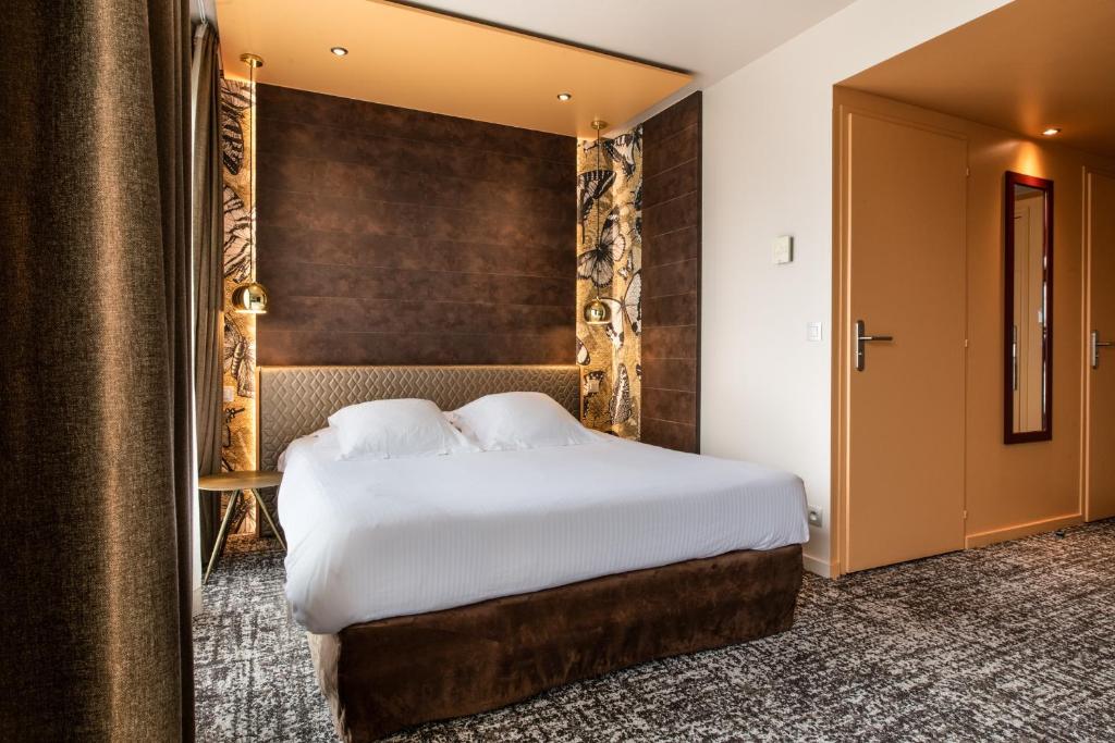 Postel nebo postele na pokoji v ubytování Best Western Aquakub