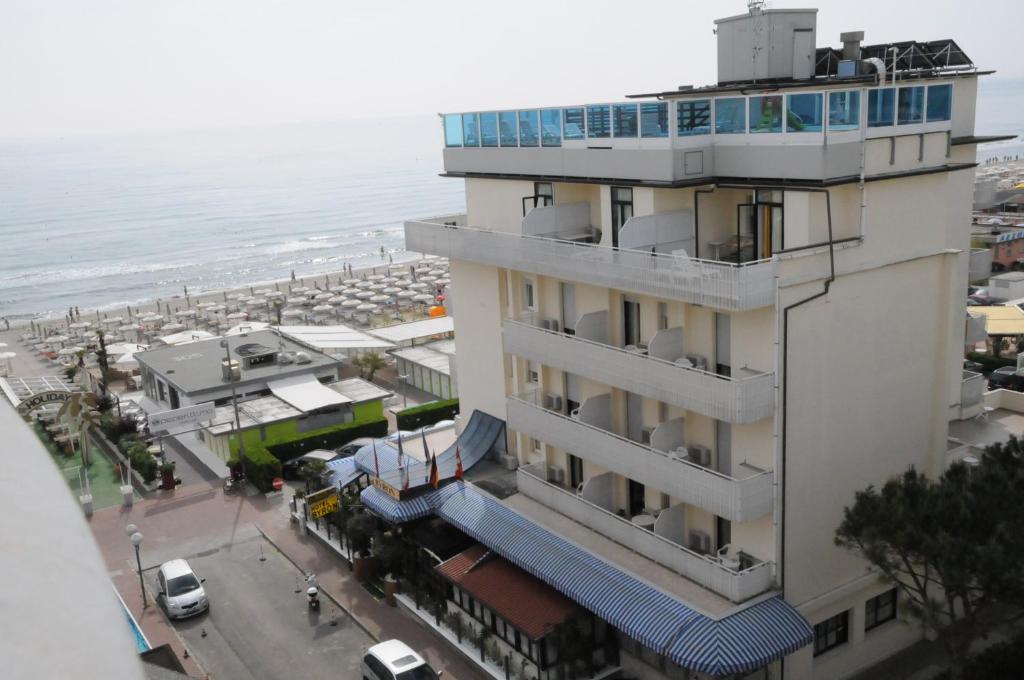 Nespecifikovaný výhled na moře nebo výhled na moře při pohledu z hotelu
