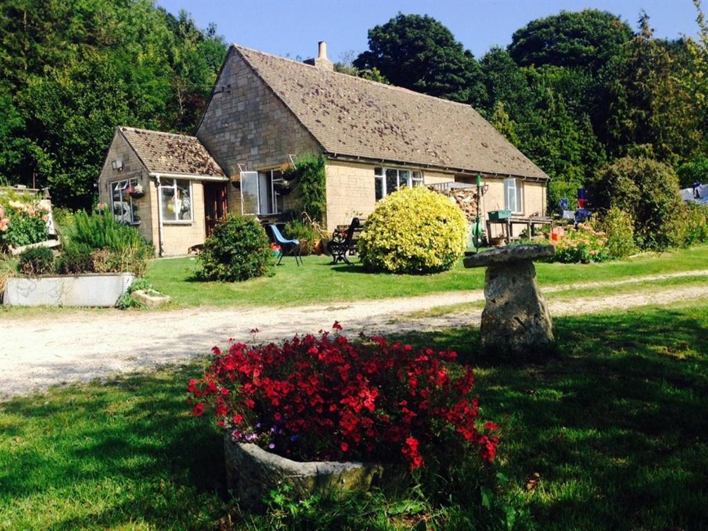 The building where the farm stay is located 