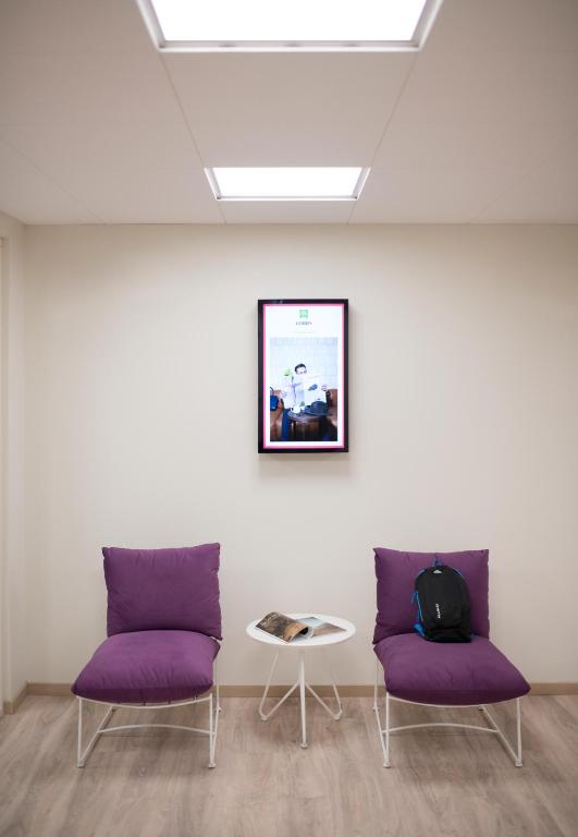 Posezení v ubytování ibis Styles Athens Routes