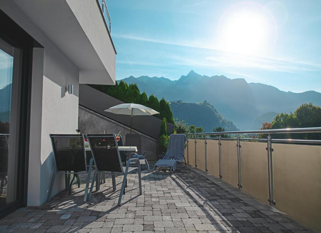 Nespecifikovaný výhled na hory nebo výhled na hory při pohledu z apartmánu