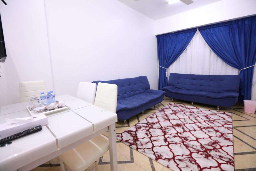 Posezení v ubytování Al Rayyan Hotel Apartments Muscat