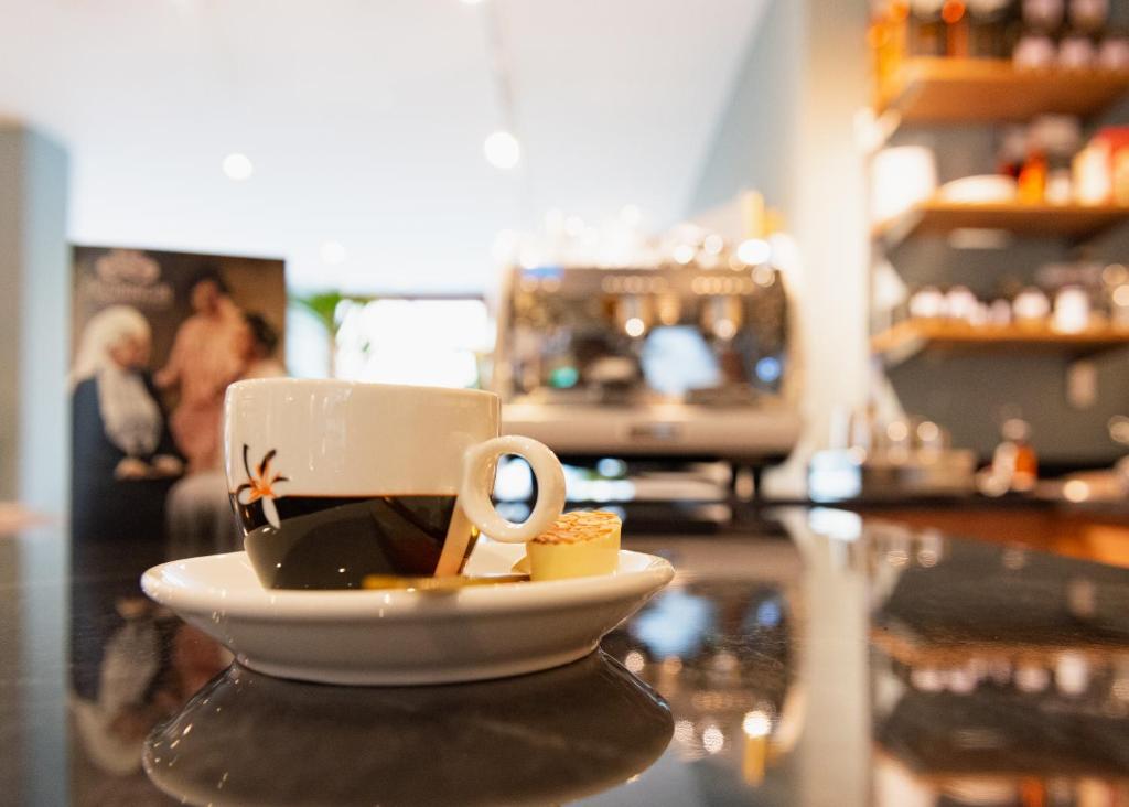 Koffie- en theefaciliteiten bij Hotel Steeds aan Zee