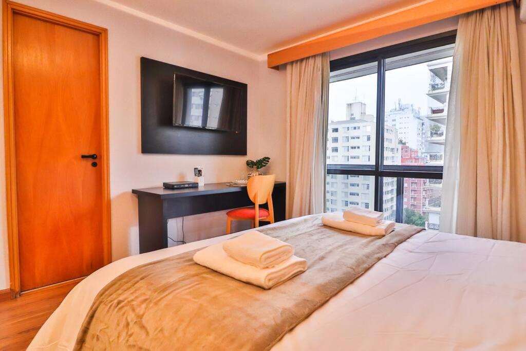  IN1011 Jardins - Flat otimizado e confortável