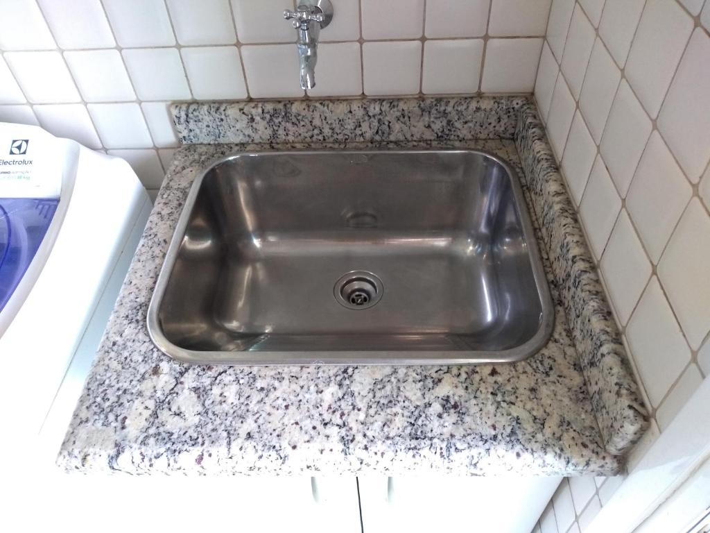  Apartamento de 2 quartos a 3 minutos a pé da praia de Cachoeira de Bom Jesu com águas calmas