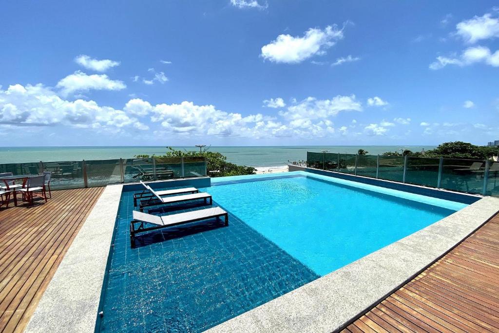  Apartamento decorado na Praia de Piedade em Pernambuco por Carpediem
