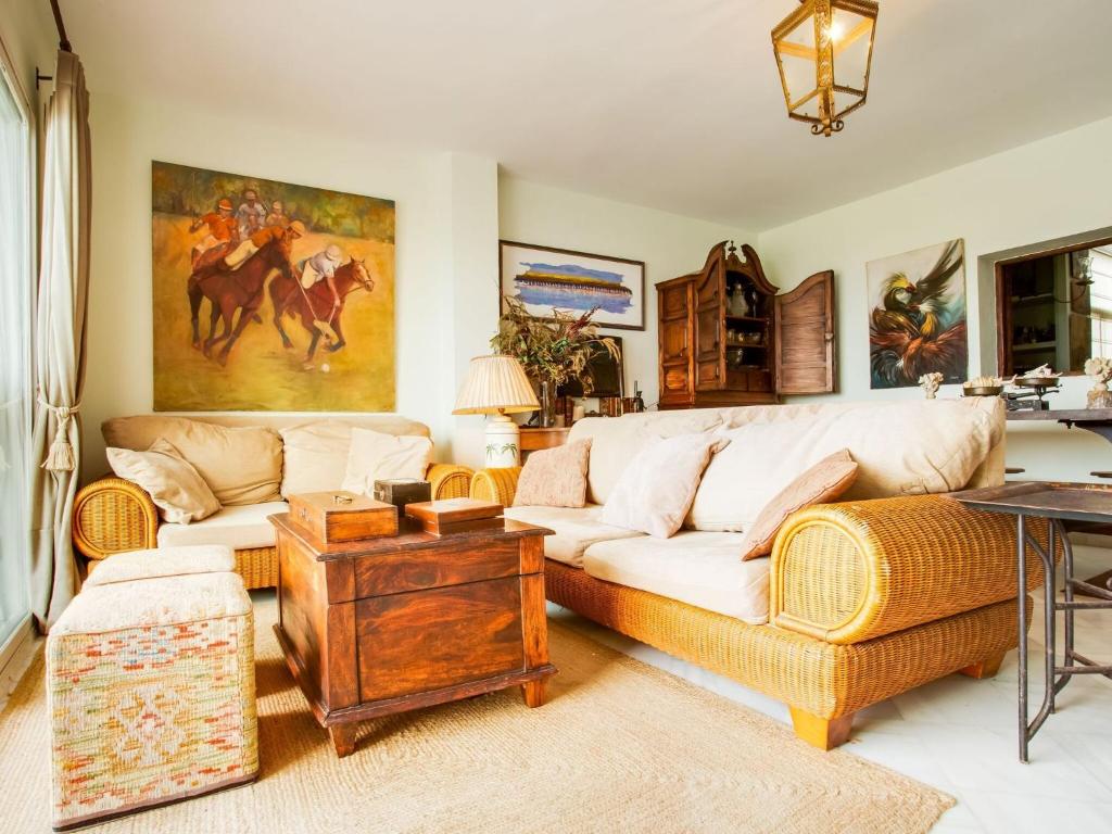 Posezení v ubytování Belvilla by OYO Apartment in SAN ROQUE CADIZ