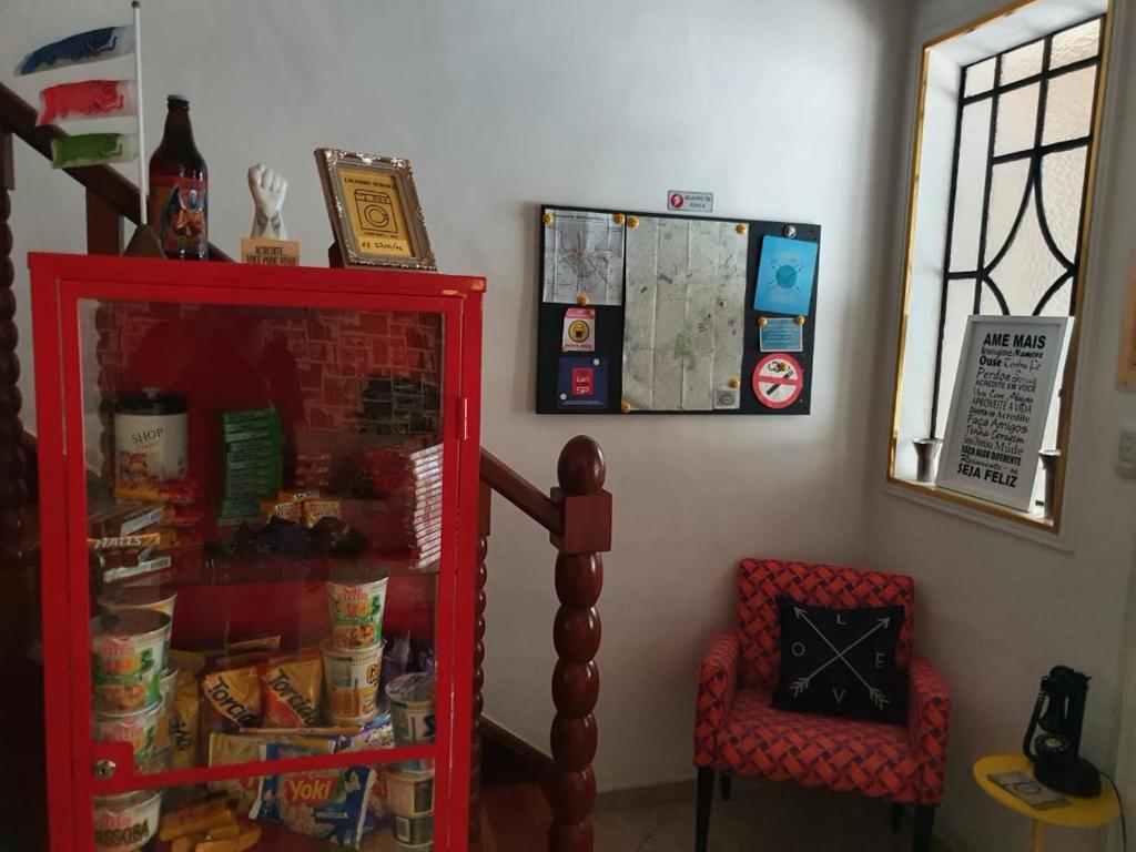 Posezení v ubytování HostelariaSP Boutique