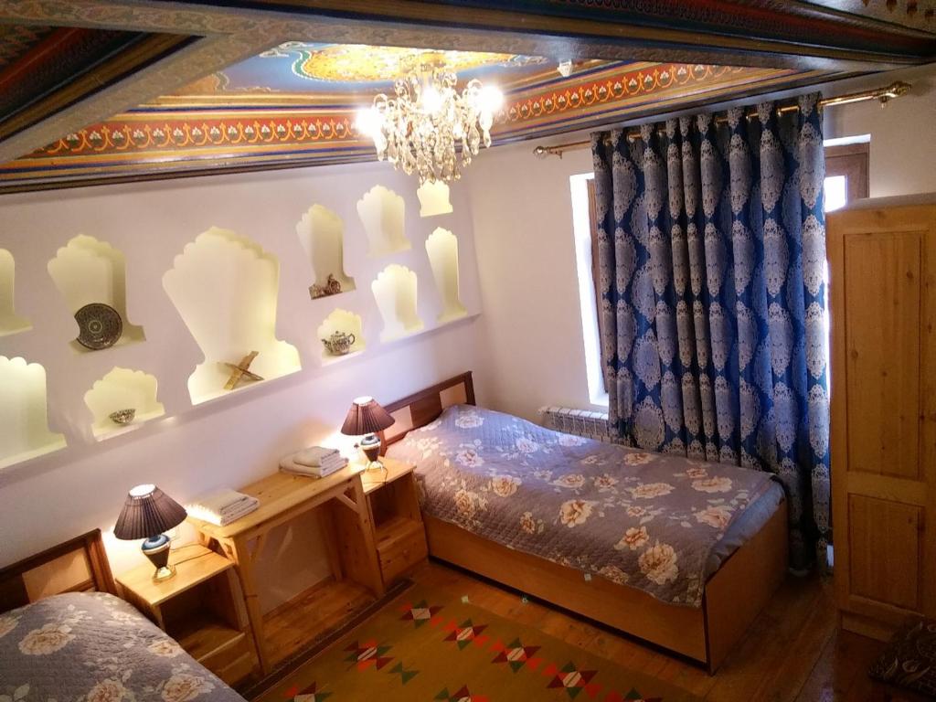 Кровать или кровати в номере Meros B&B