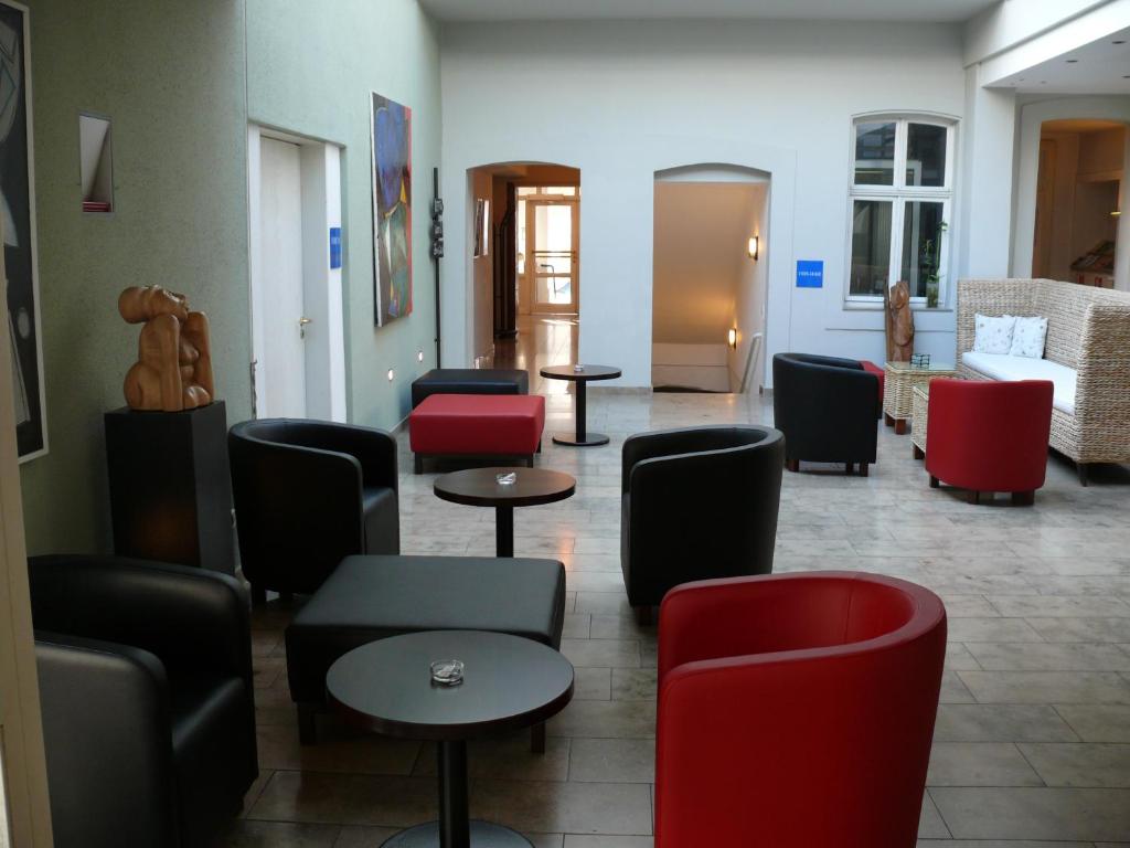 Posezení v ubytování Domaine Leidinger