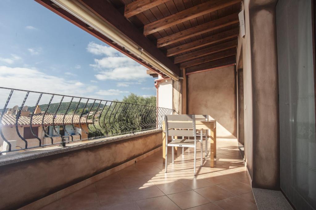 Balkon lub taras w obiekcie Sobìa Pitticca