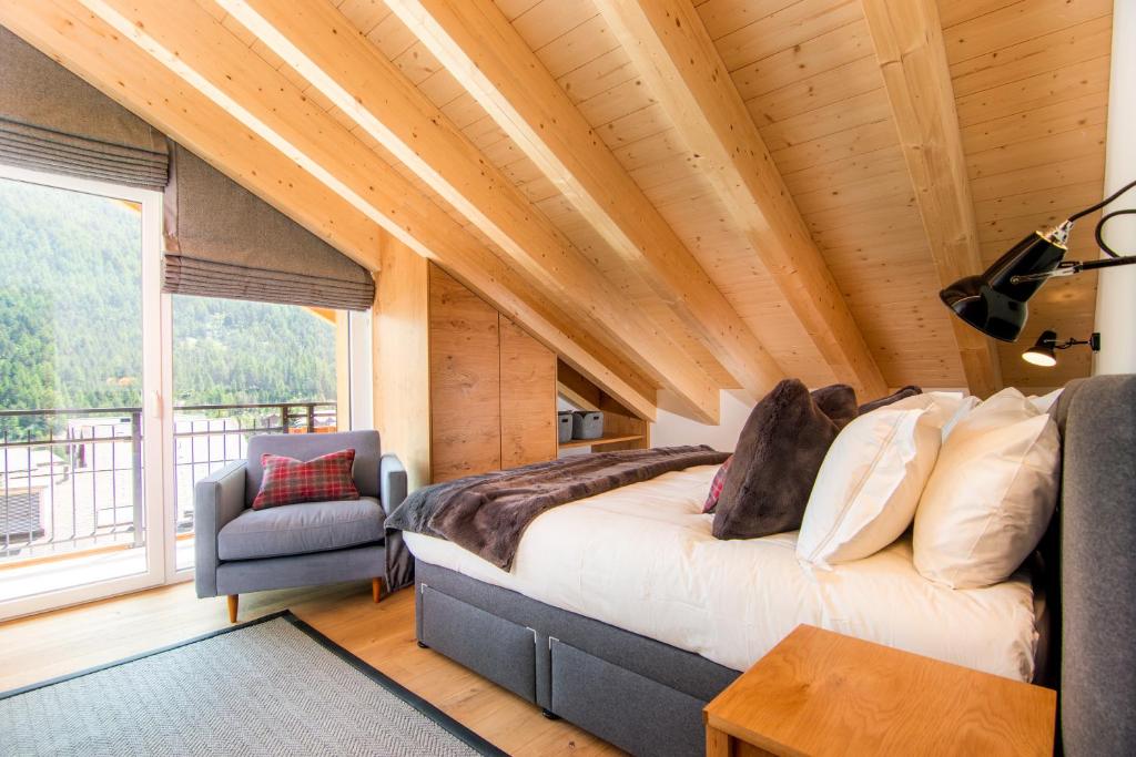 Posezení v ubytování Britannia Penthouse