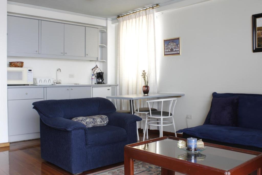 Posezení v ubytování Suites Metropoli