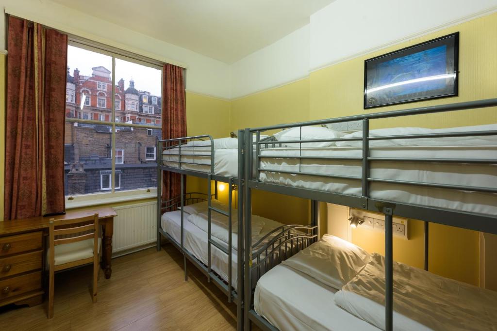 เตียงสองชั้นในห้องที่ Dolphin Inn - The Lodge