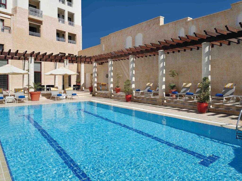 Bazén v ubytování Mövenpick Resort Petra nebo v jeho okolí