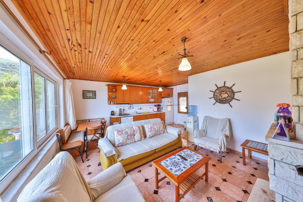 Posezení v ubytování Villa Dundar - Kas Apartments