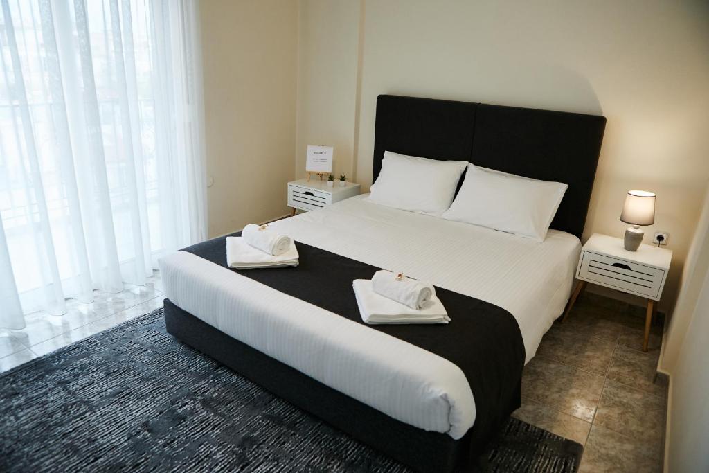 Posteľ alebo postele v izbe v ubytovaní DreamHouse 2 - Komotini